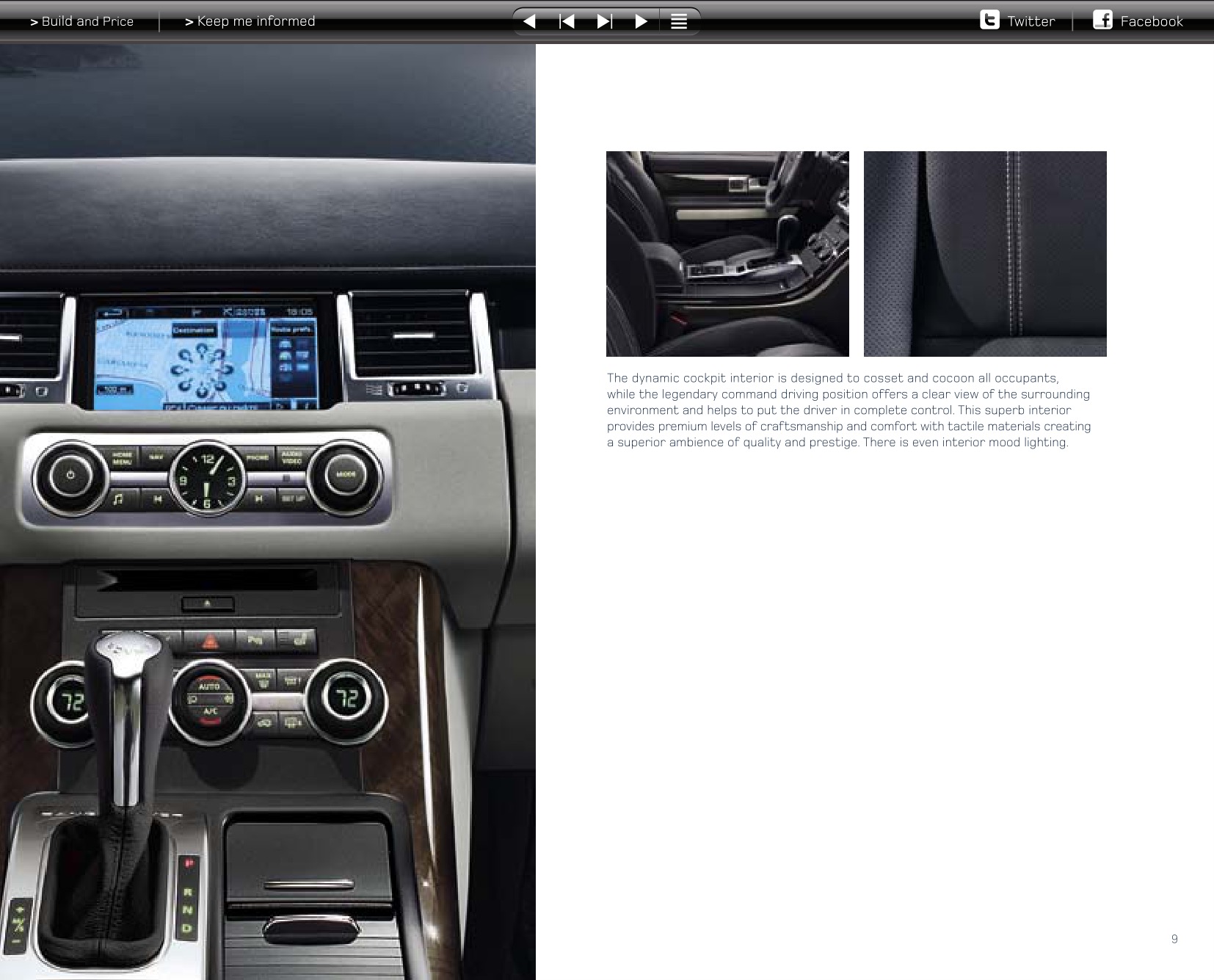 2013 Range Rover Sport Brochure Page 18